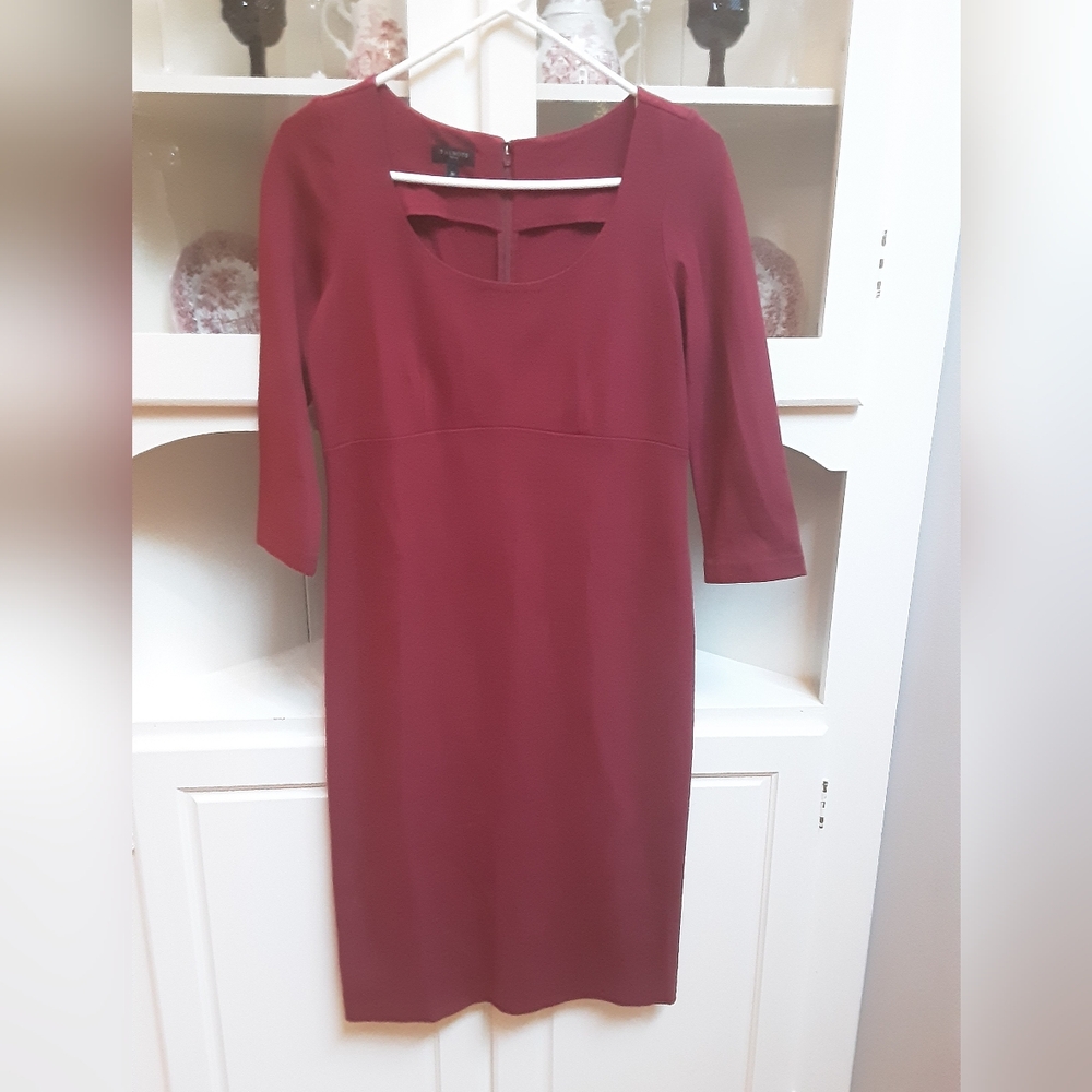 Womens Talbots red cocktail dress